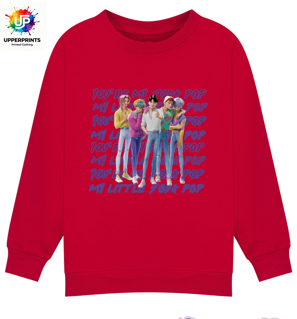 Saja Boys “Soda Pop” Lyric Jumper | K-Pop Demon Hunters Fan Made Sweatshirt | Kids & Adults