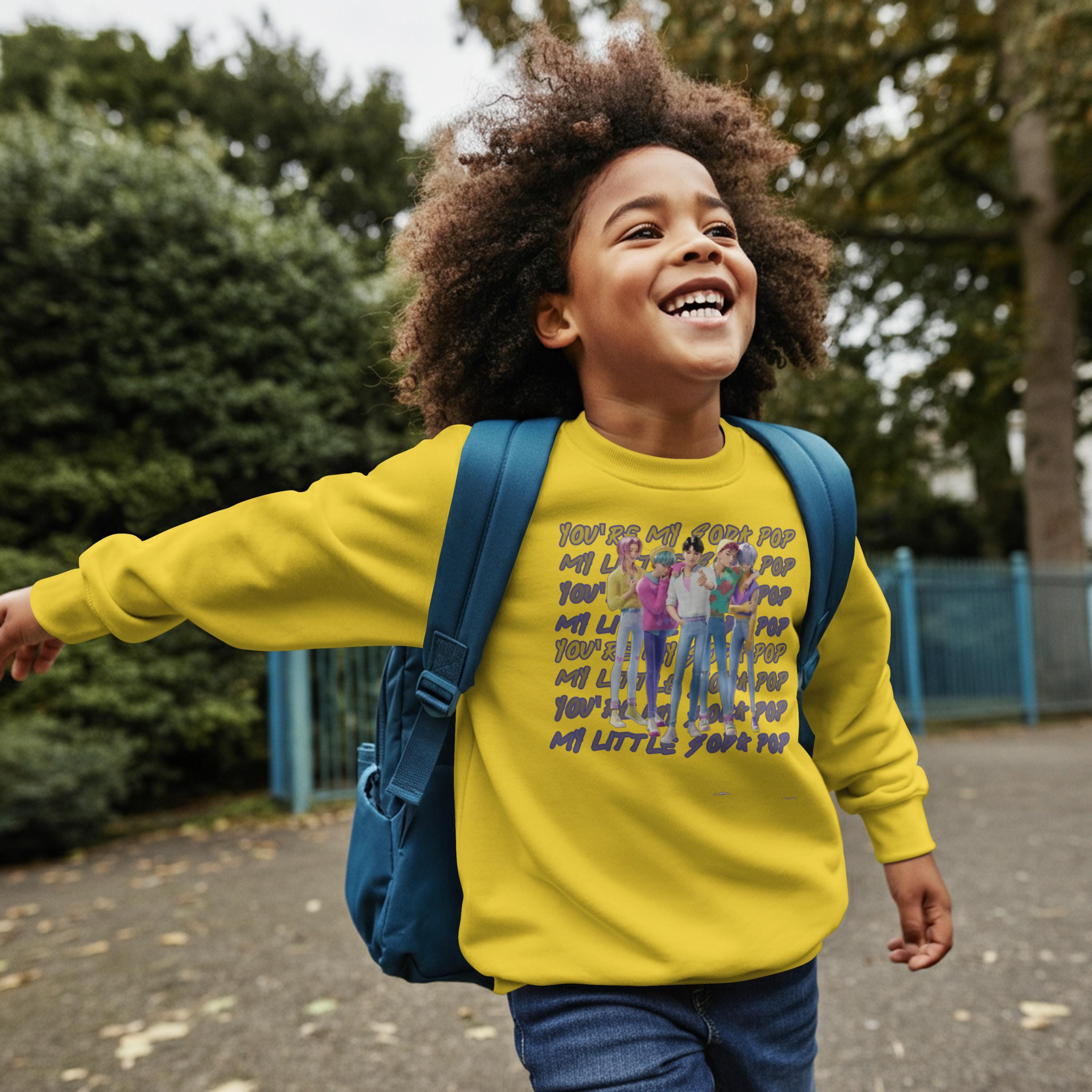 Saja Boys “Soda Pop” Lyric Jumper | K-Pop Demon Hunters Fan Made Sweatshirt | Kids & Adults