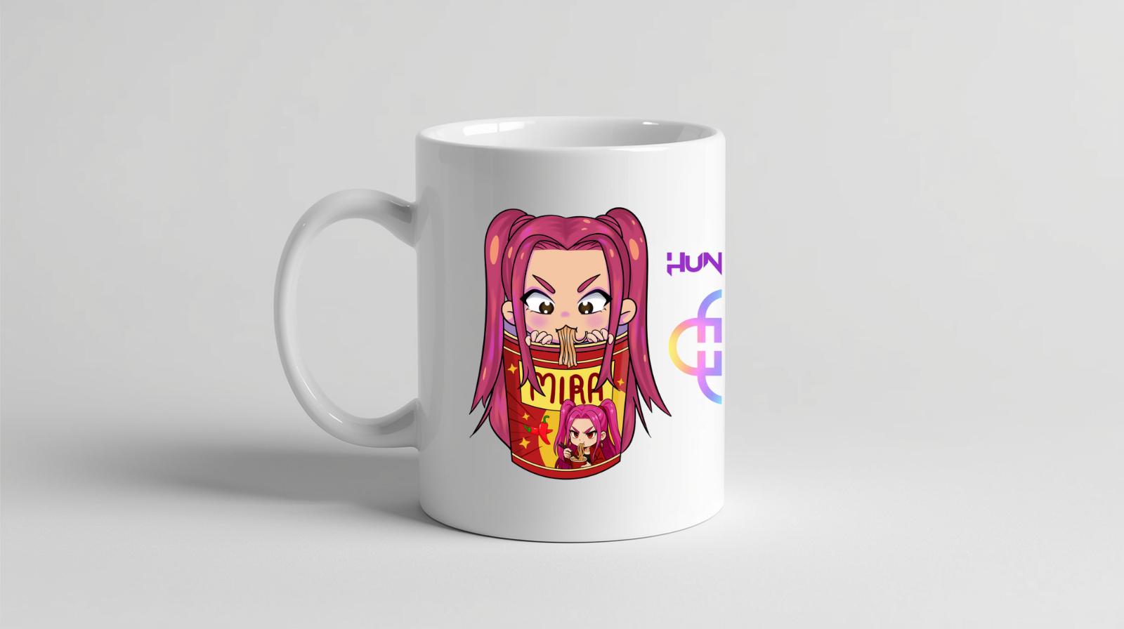 K-Pop Demon Hunters Mug Huntrix Inspired | Rumi Mira Zoey | K-Pop Anime Coffee Cup | Kids Gift