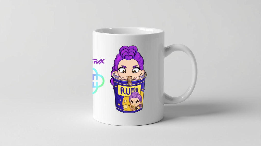 K-Pop Demon Hunters Mug Huntrix Inspired | Rumi Mira Zoey | K-Pop Anime Coffee Cup | Kids Gift