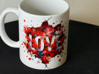 Floral Mummy Mug | Valentine’s Day Gift for Mummy | Mother’s Day Mug | Mum Birthday Gift | 11oz Handmade Ceramic Mug