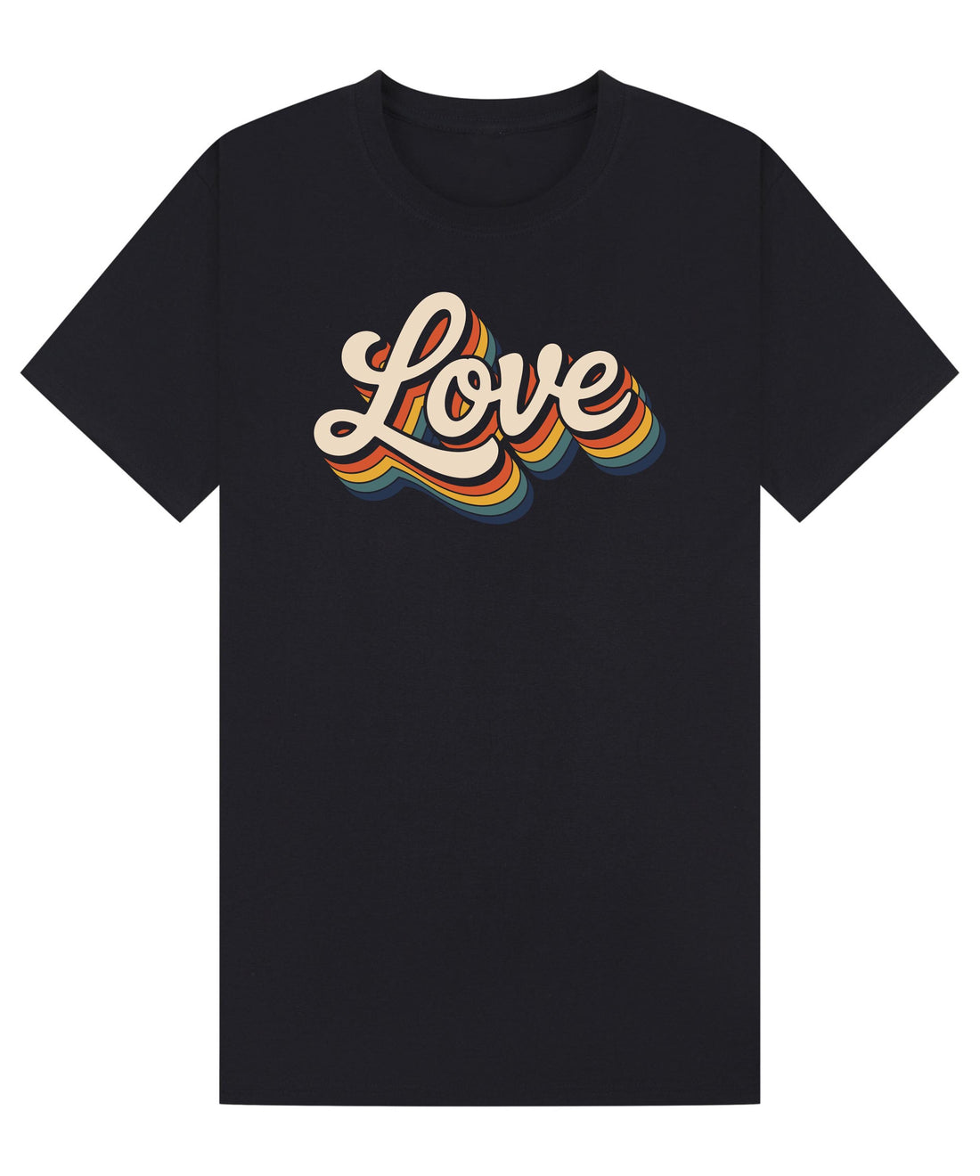 Retro Love T Shirt, Valentine’s Day Gift, Graphic Tee, Vintage Style Shirt, Birthday Gift, Unisex Love Shirt, Self Love Tee