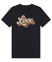 Retro Love T Shirt, Valentine’s Day Gift, Graphic Tee, Vintage Style Shirt, Birthday Gift, Unisex Love Shirt, Self Love Tee