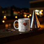 Funny Valentine’s Mug, Still Not Sick of You Mug, Stickman Love, Couples Coffee Cup, Valentine Gift for Him Her
