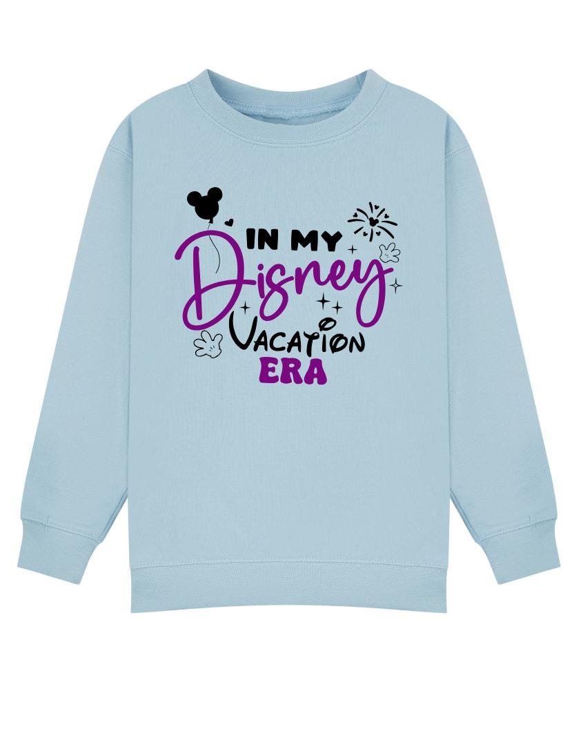 In My Disney Vacation Era Sweatshirt | Matching Family Jumpers | Kids & Adults | Disney Trip Outfit | Magical Holiday Jumper