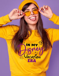 In My Disney Vacation Era Sweatshirt | Matching Family Jumpers | Kids & Adults | Disney Trip Outfit | Magical Holiday Jumper