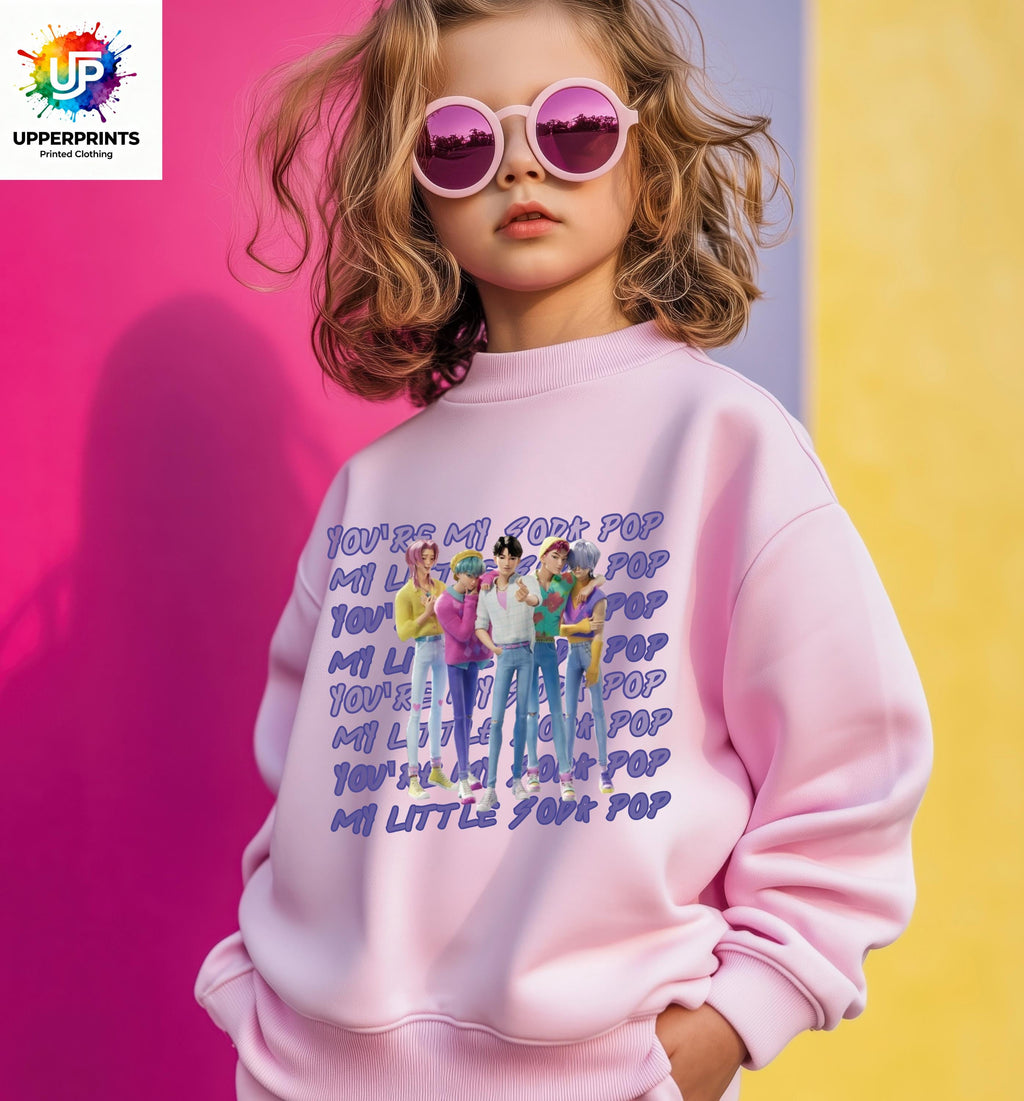 Saja Boys “Soda Pop” Lyric Jumper | K-Pop Demon Hunters Fan Made Sweatshirt | Kids & Adults