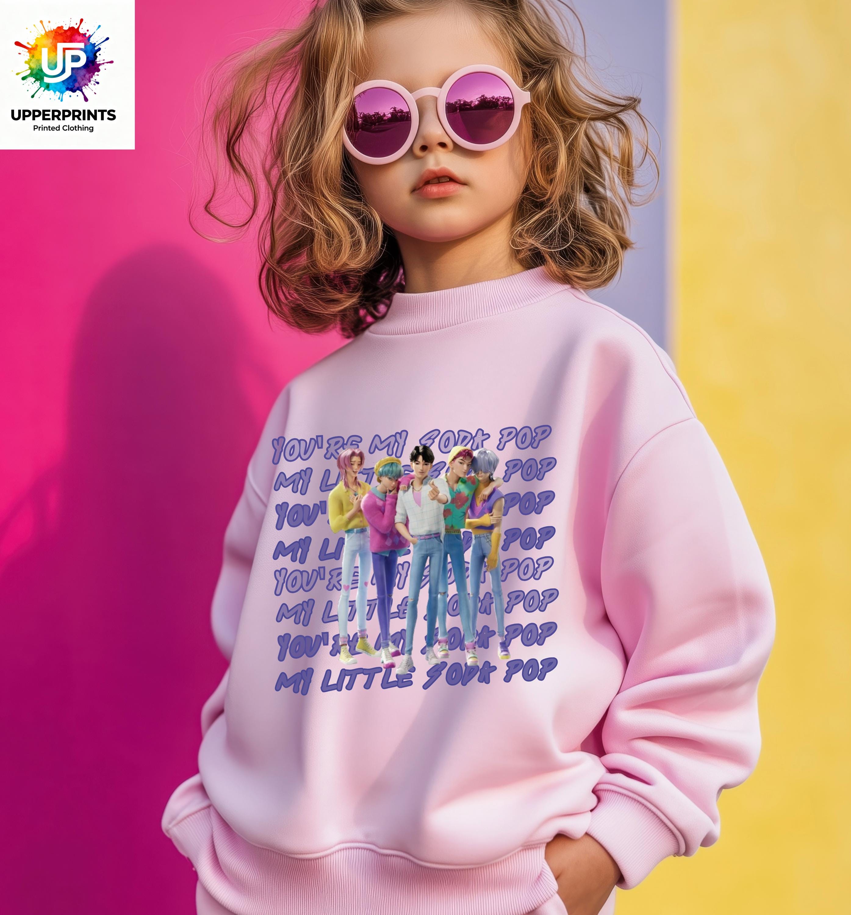 Saja Boys “Soda Pop” Lyric Jumper | K-Pop Demon Hunters Fan Made Sweatshirt | Kids & Adults