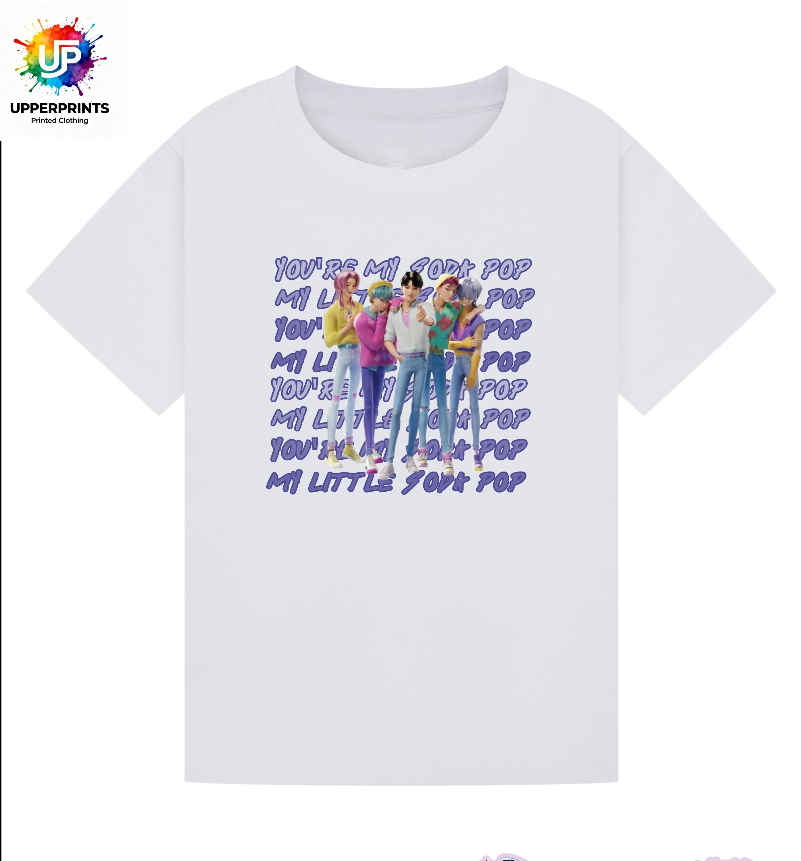 Saja Boys “Soda Pop” Lyric T-Shirt | K-Pop Demon Hunters Fan Made shirt | Kids & Adults