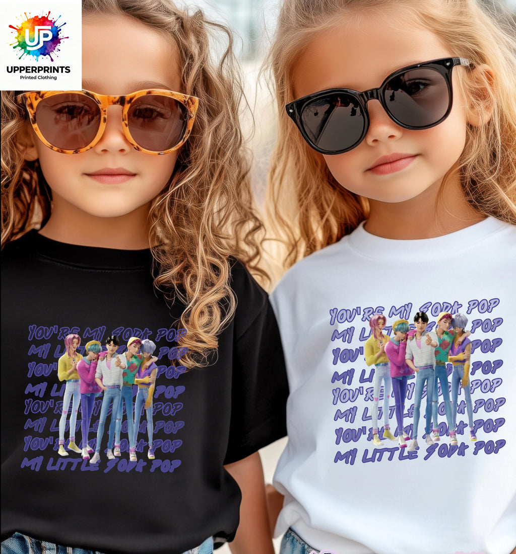 Saja Boys “Soda Pop” Lyric T-Shirt | K-Pop Demon Hunters Fan Made shirt | Kids & Adults