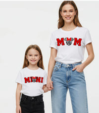 Family Matching Disney-Inspired T-Shirts | Mom Dad Mini | Disney Trip Outfits | Mummy or Daddy & Me Shirts