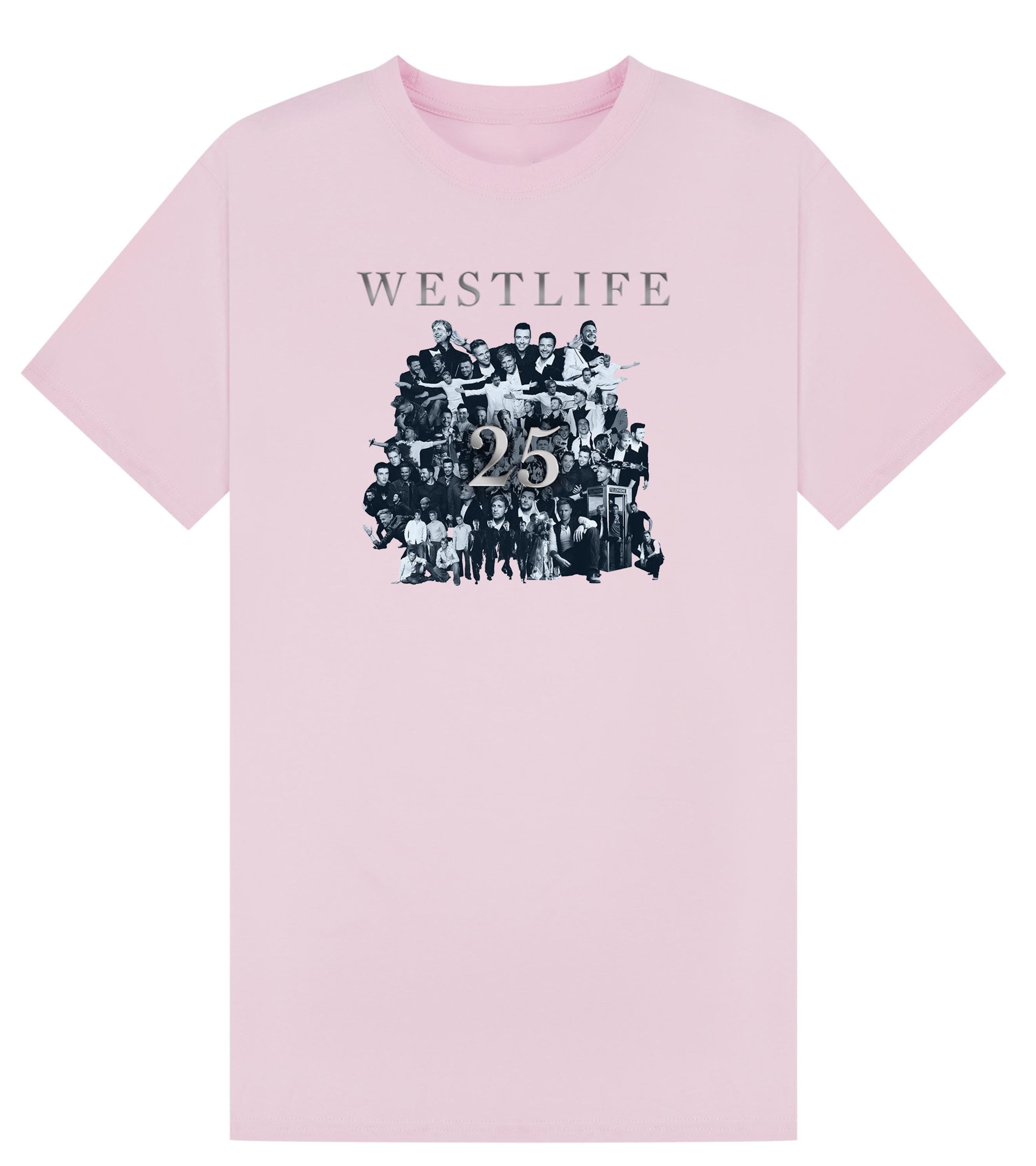 Westlife 25th Anniversary T-Shirt | Fan Made Concert Tee | 25 Ultimate Collection Album Inspired | Westlife Tour Outfit