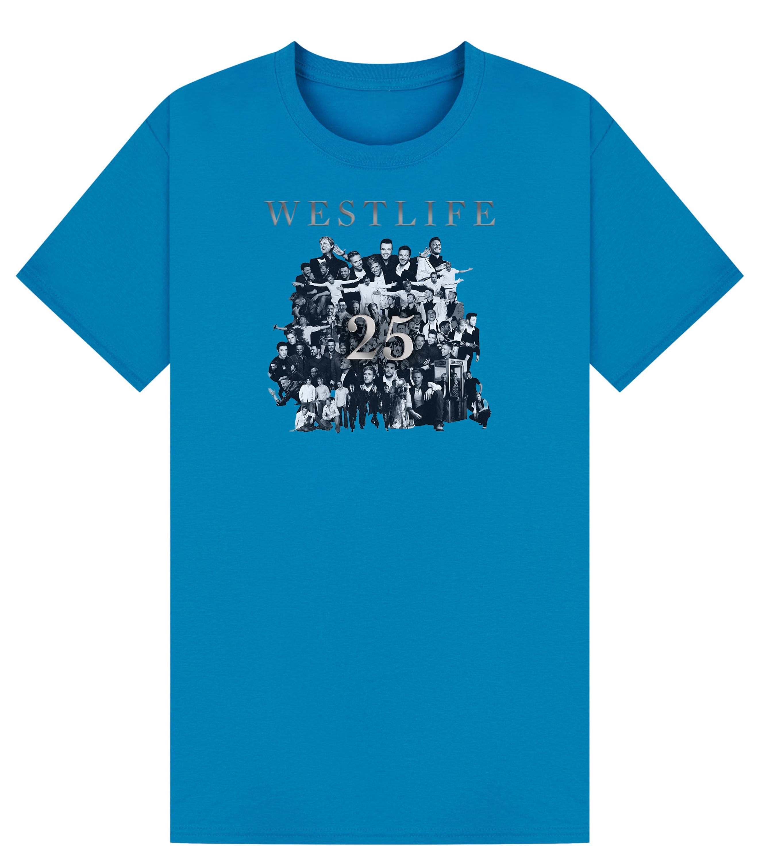 Westlife 25th Anniversary T-Shirt | Fan Made Concert Tee | 25 Ultimate Collection Album Inspired | Westlife Tour Outfit