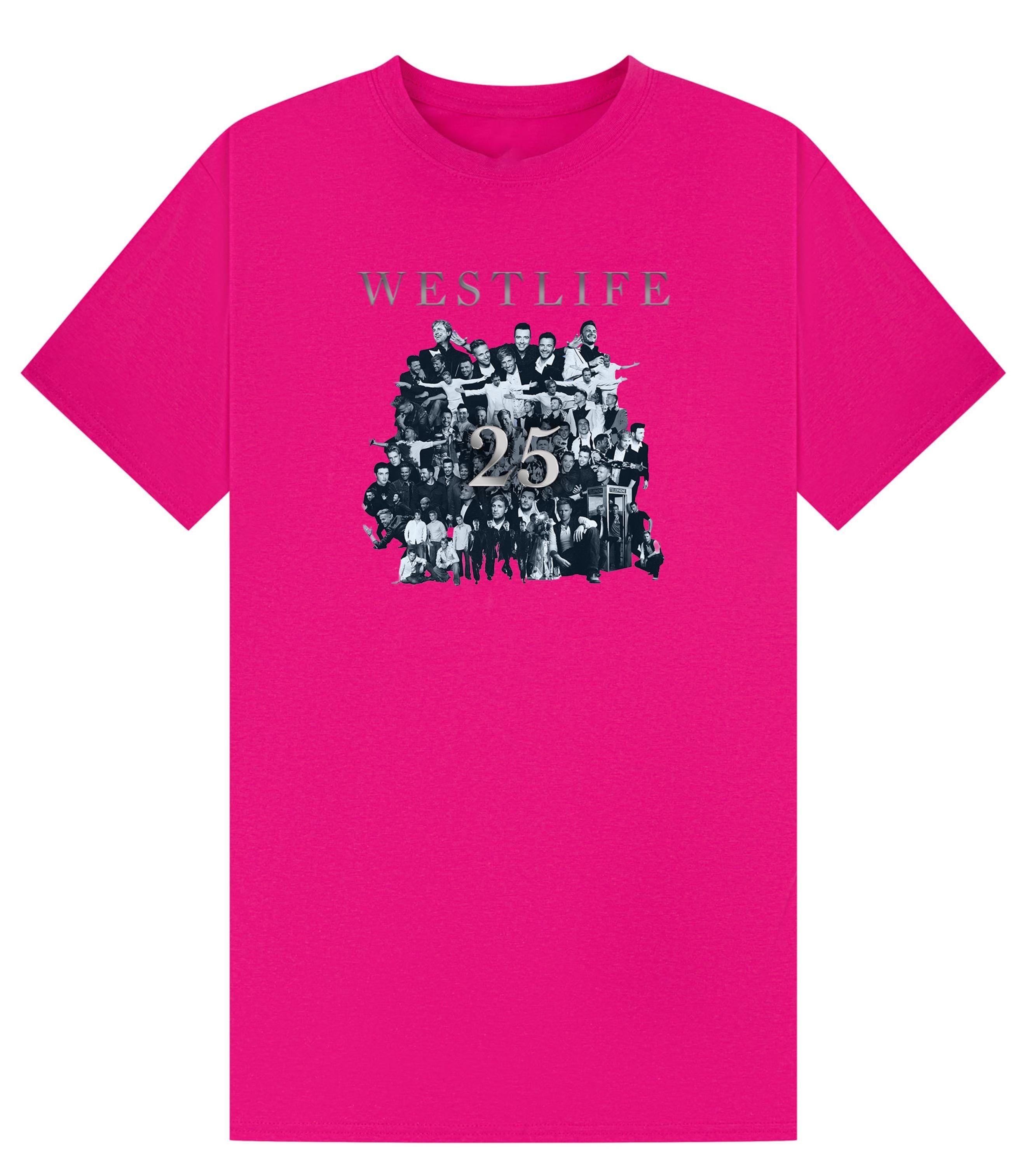 Westlife 25th Anniversary T-Shirt | Fan Made Concert Tee | 25 Ultimate Collection Album Inspired | Westlife Tour Outfit