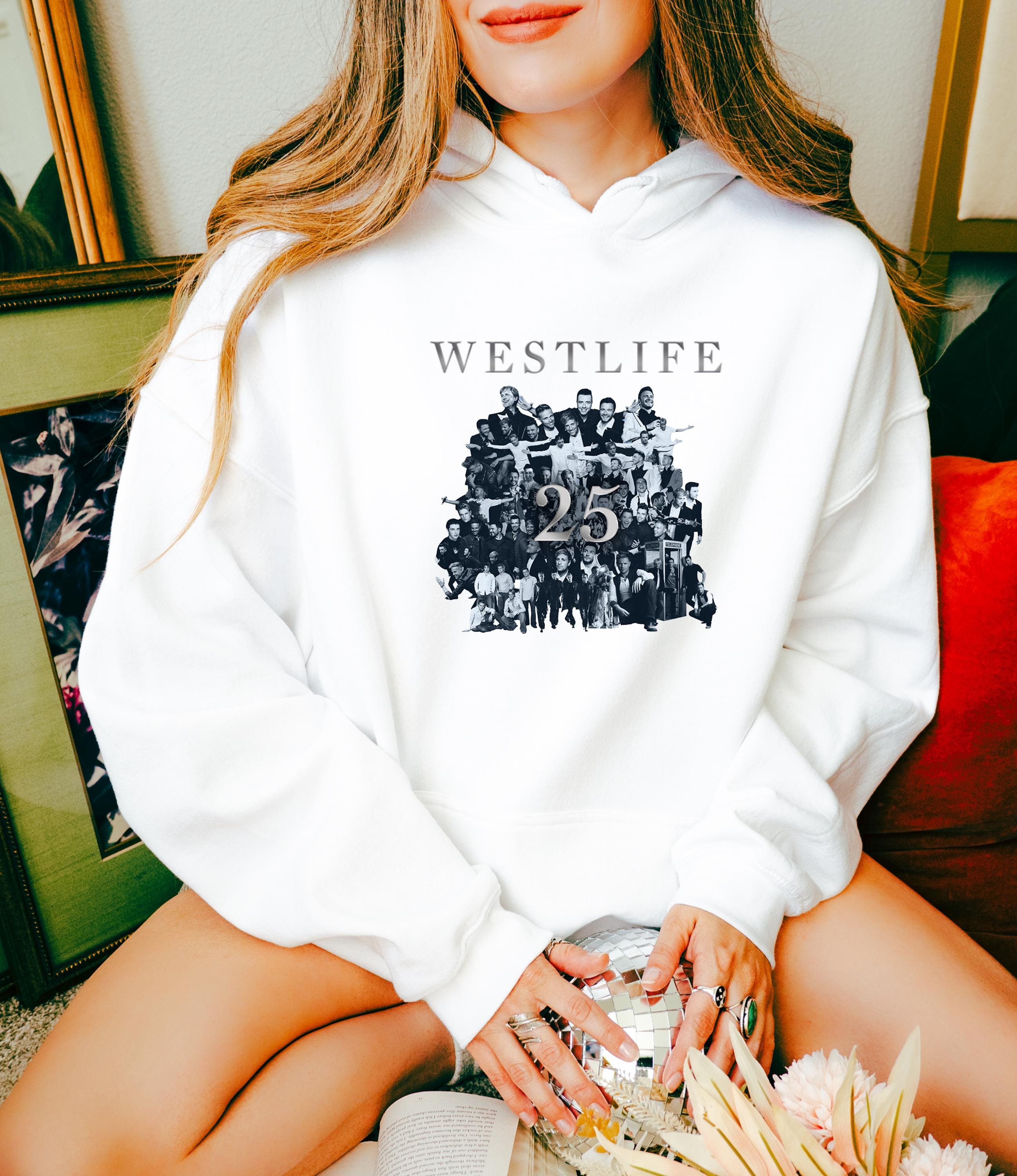 Westlife 25th Anniversary Hoodie | Fan Made Concert hood | 25 Ultimate Collection Album Inspired | Westlife Tour Outfit