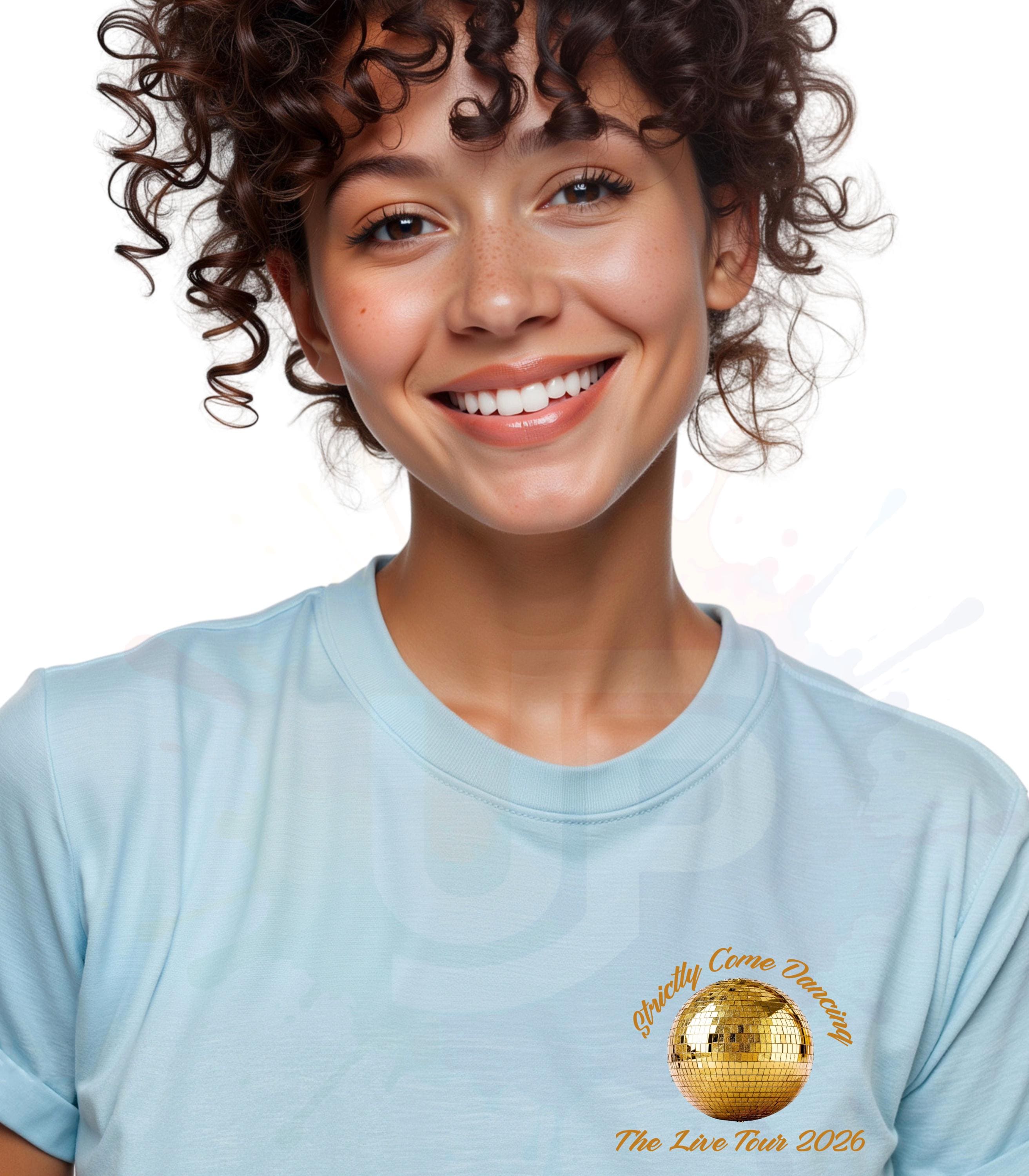 Strictly Come Dancing Live Tour 2026 Tshirt | Two Sided Tour Shirt | Kids & Adults Sizes | Matching Family Outfit | Fan Made
