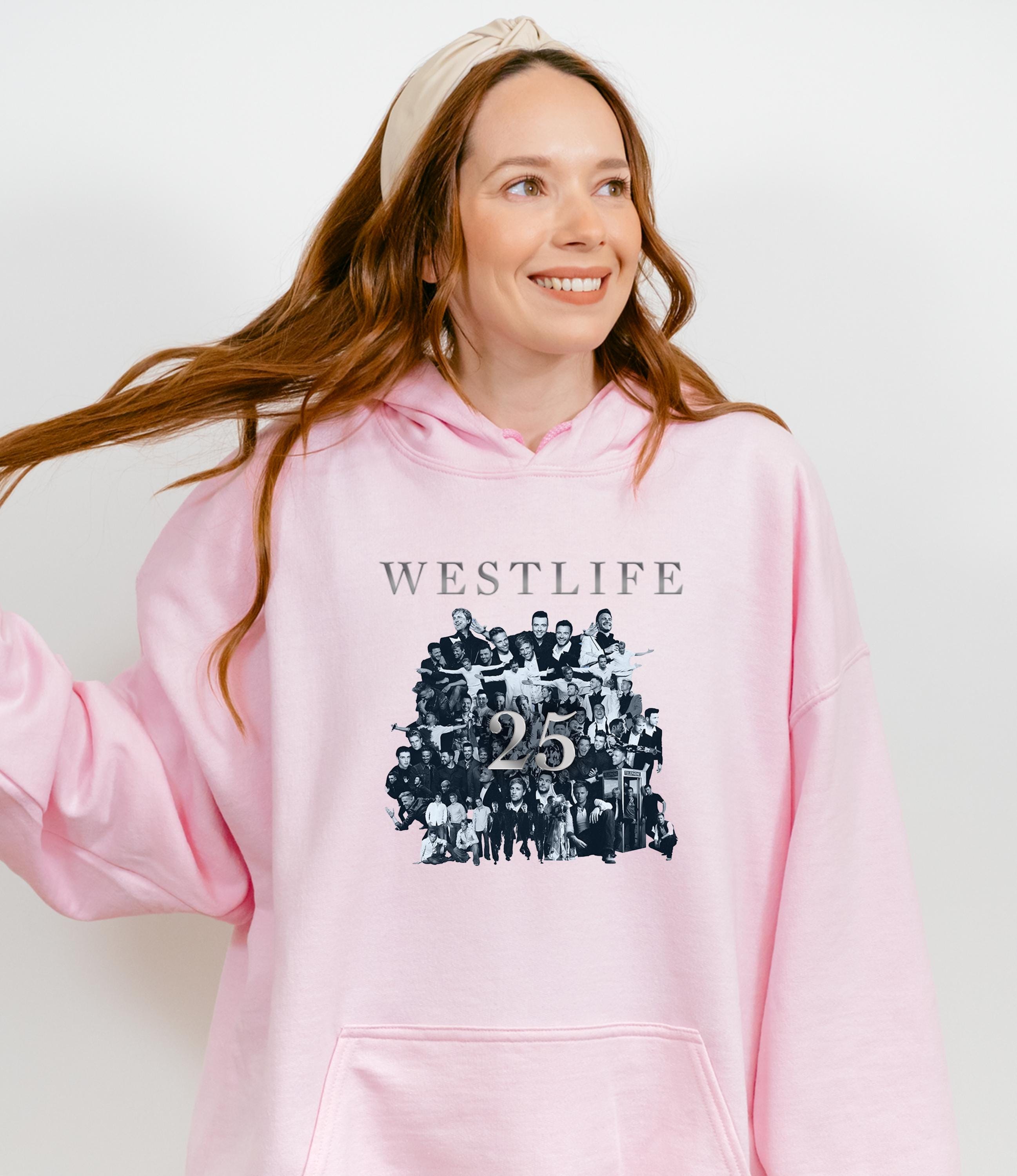 Westlife 25th Anniversary Hoodie | Fan Made Concert hood | 25 Ultimate Collection Album Inspired | Westlife Tour Outfit