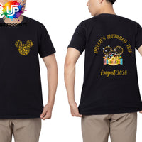 Personalised Disney Trip T-Shirts | Matching Family Disney Shirts | Custom Front & Back | Kids, Adults and Plus size | Disney Holiday Tee
