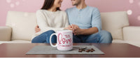 All You Need Is Love (And Coffee) Mug – Valentine’s Coffee Mug – Cute Love Quote Mug – 11oz Ceramic Mug