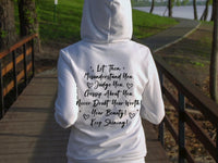 Let Them Hoodie – Motivational Quote hood – Plus sizes – Positive Vibes & Self love
