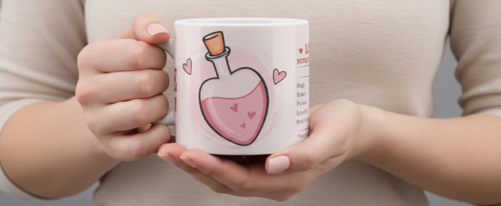 Love Potion Valentine Mug | Valentine’s Day Coffee cup | Romantic Gift for Her Him