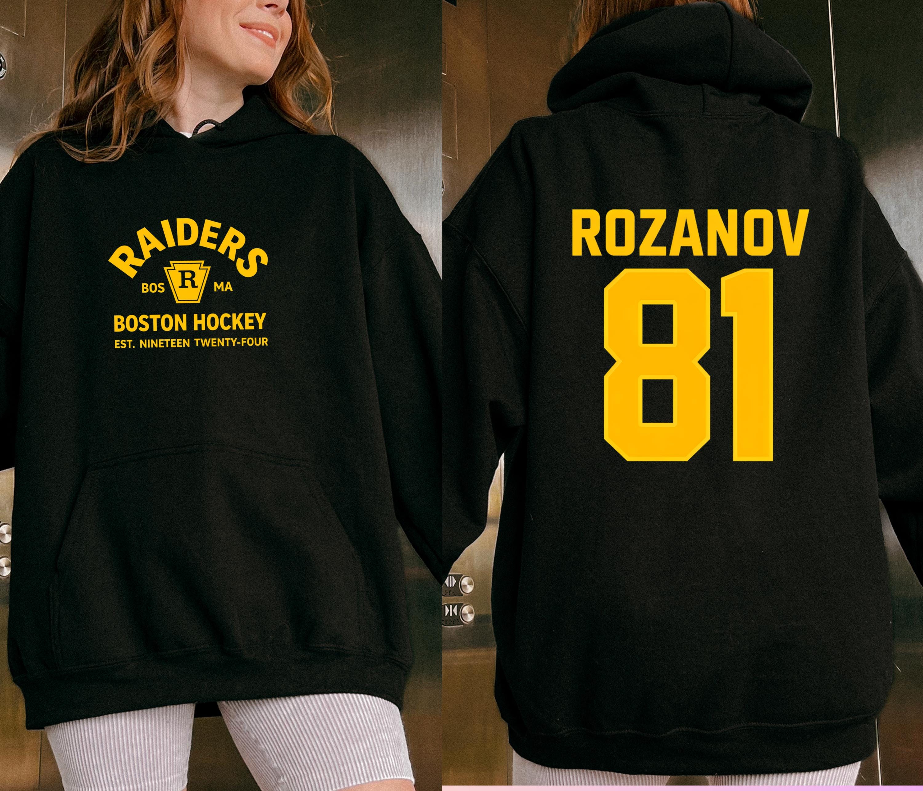Heated Rivalry Inspired Hoodie | Rozanov 81, BookTok Romance