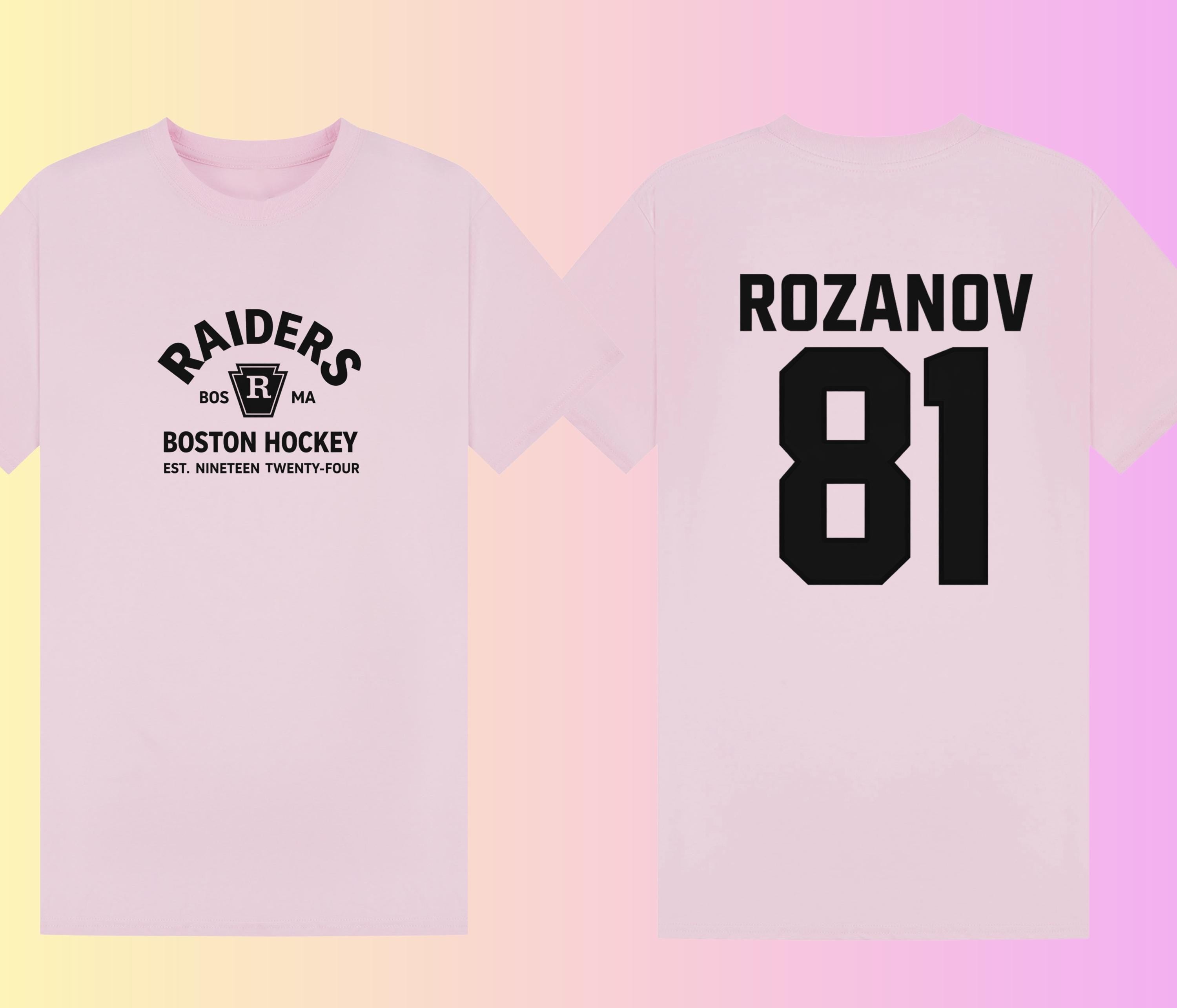 Heated Rivalry Inspired T-Shirt | Rozanov 81 Hockey Tee