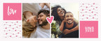 Personalised Valentine Photo Mug – Custom picture Mug with up to 8 Photos – Romantic Gift for Him or Her