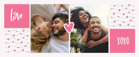 Personalised Valentine Photo Mug – Custom picture Mug with up to 8 Photos – Romantic Gift for Him or Her