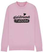 Girlfriend to Fiancée Sweatshirt | Engagement Gift for Her | Proposal Sweater | Bride To Be Jumper | Plus sizes