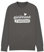Girlfriend to Fiancée Sweatshirt | Engagement Gift for Her | Proposal Sweater | Bride To Be Jumper | Plus sizes