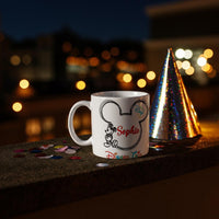 Personalised Disney Trip Mug | Custom Name Disney Inspired Coffee Cup | Fan Made Gift