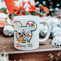 Personalised Disney Trip Mug | Custom Name Disney Inspired Coffee Cup | Fan Made Gift