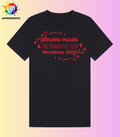 Bruno Mars The Romantic Tour Wembley 2026 T-Shirt | Unofficial Fan Merch | Unisex & Kids Concert Tee