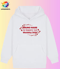 Bruno Mars Romantic Tour Wembley 2026 Hoodie | Unofficial Fan Merch | Unisex & Plus size Hoodie