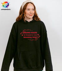 Bruno Mars Romantic Tour Wembley 2026 Hoodie | Unofficial Fan Merch | Unisex & Plus size Hoodie