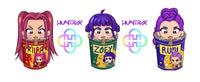 K-Pop Demon Hunters Mug Huntrix Inspired | Rumi Mira Zoey | K-Pop Anime Coffee Cup | Kids Gift