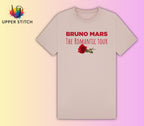 Bruno Mars Tour Inspired T-Shirt | The Romantic Tour Concert Tee | Kids Adult & Plus Size Music Fan Shirt