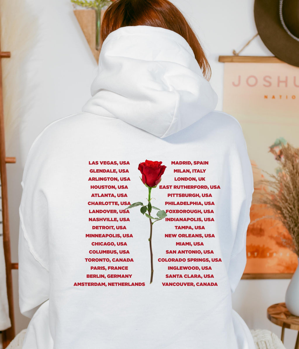 Bruno Mars Inspired Tour Hoodie | Unofficial Concert Merch Sweatshirt | Adult Kids & Plus Sizes