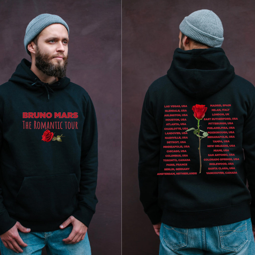 Bruno Mars Inspired Tour Hoodie | Unofficial Concert Merch Sweatshirt | Adult Kids & Plus Sizes