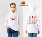Bruno Mars Inspired Tour Hoodie | Unofficial Concert Merch Sweatshirt | Adult Kids & Plus Sizes