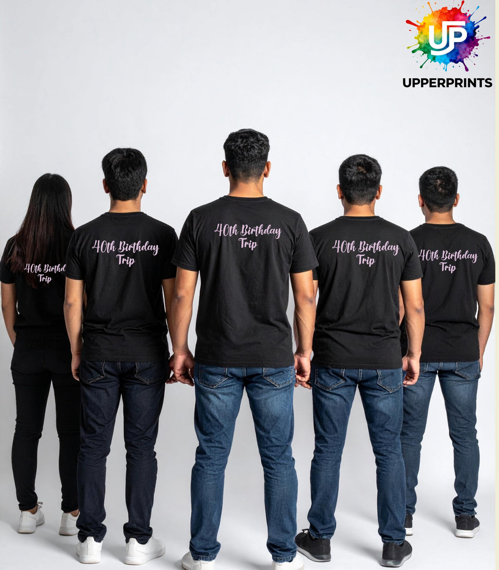 2026 Disney Trip Personalised T-Shirt | Mickey or Minnie Design | Matching Family & Group Shirts