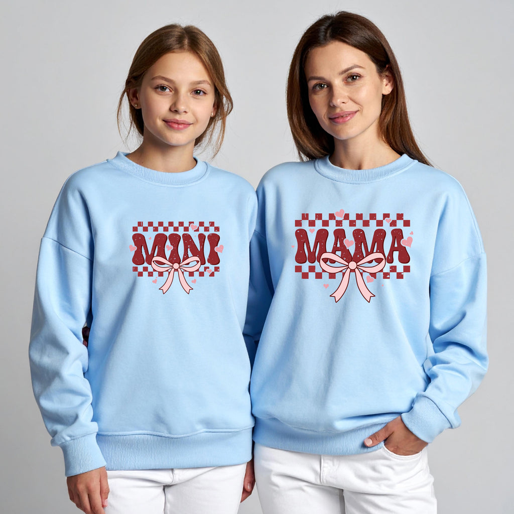 Mama & Mini Matching Sweatshirts | Matching Mum and Child Outfit | Family Jumpers