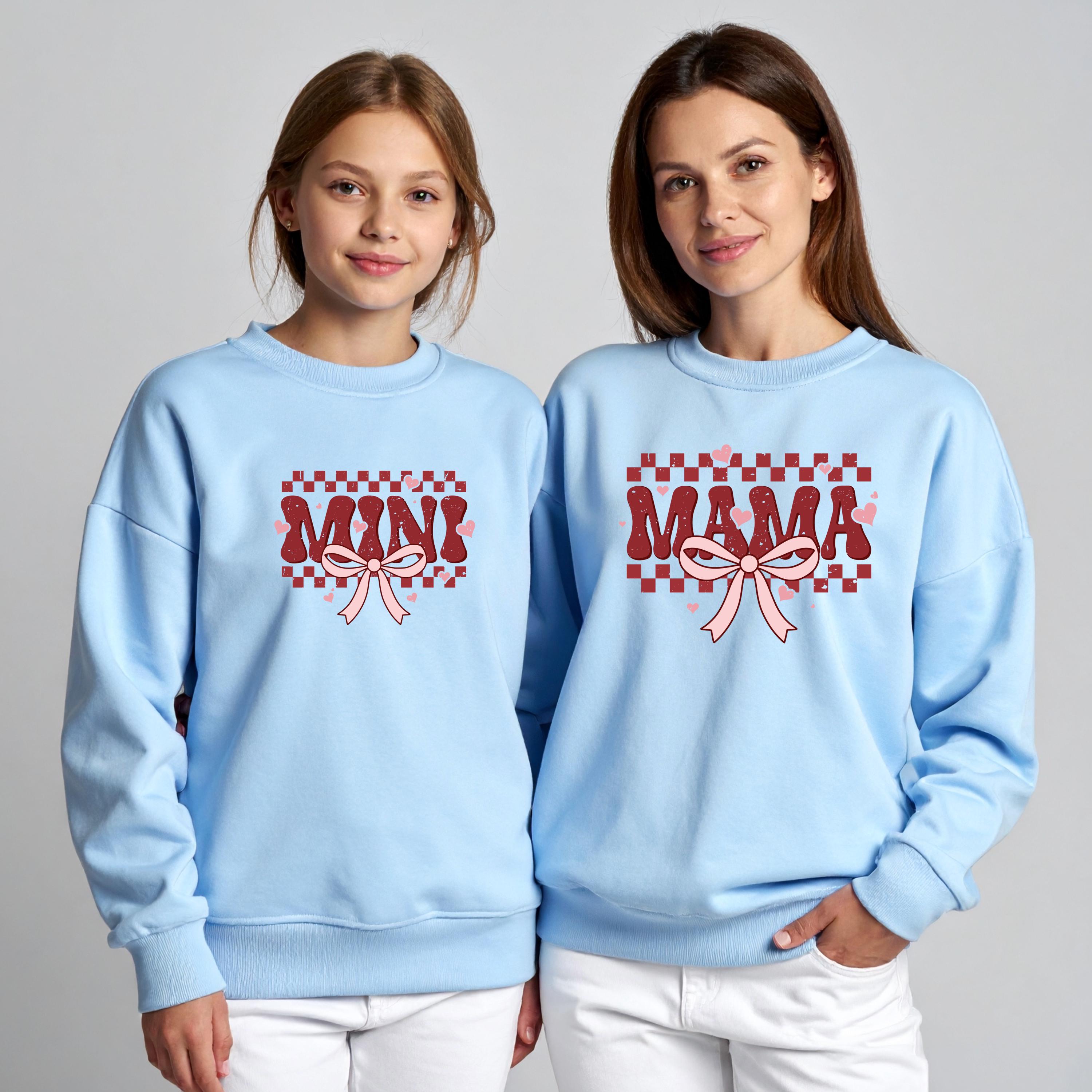 Mama & Mini Matching Sweatshirts | Matching Mum and Child Outfit | Family Jumpers