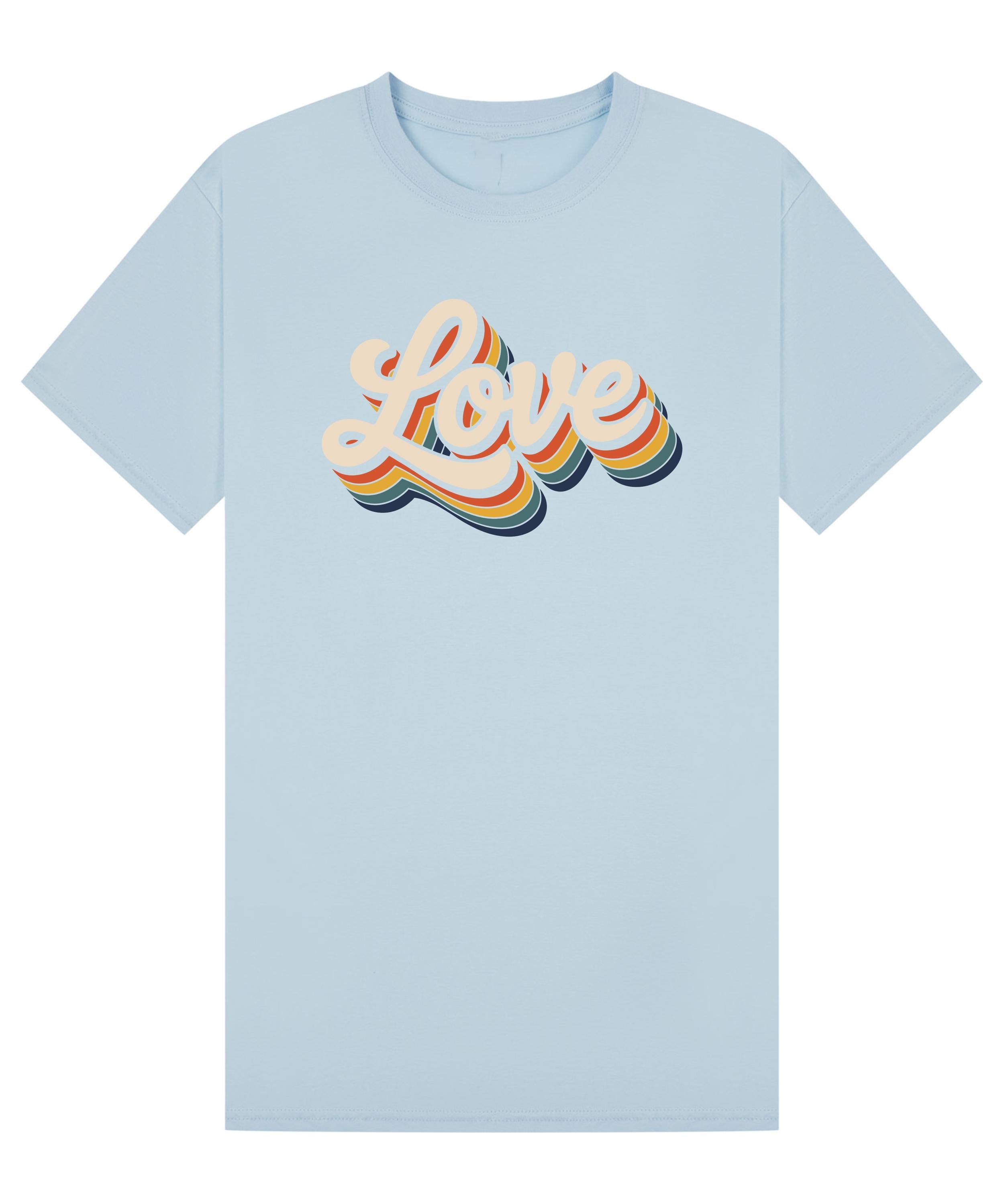 Retro Love T Shirt, Valentine’s Day Gift, Graphic Tee, Vintage Style Shirt, Birthday Gift, Unisex Love Shirt, Self Love Tee