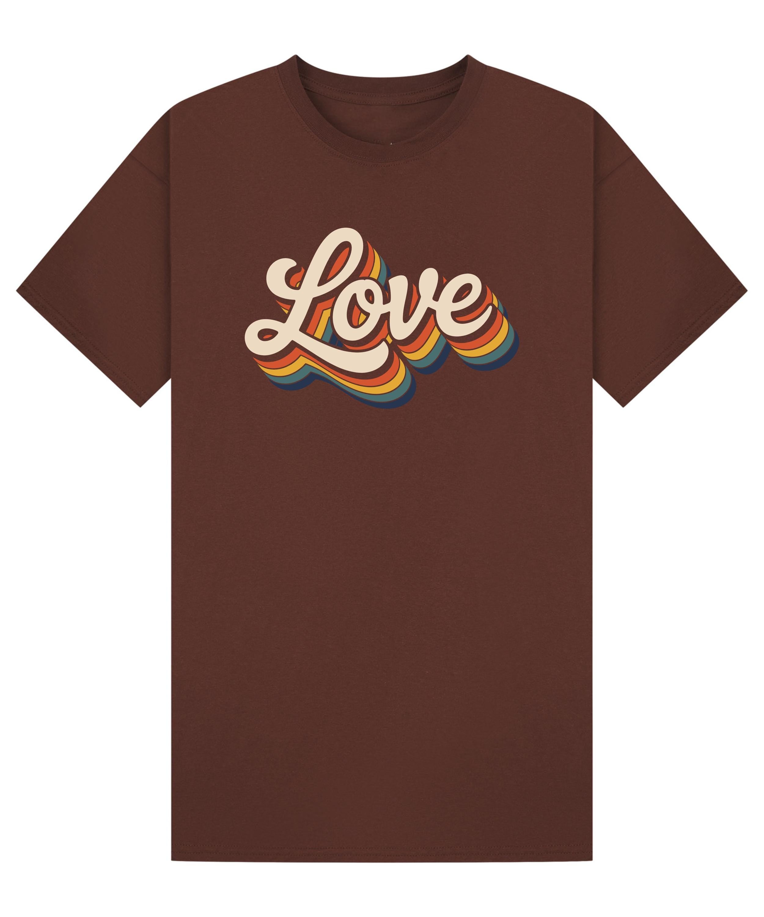 Retro Love T Shirt, Valentine’s Day Gift, Graphic Tee, Vintage Style Shirt, Birthday Gift, Unisex Love Shirt, Self Love Tee