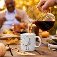 Funny Valentine’s Mug, Still Not Sick of You Mug, Stickman Love, Couples Coffee Cup, Valentine Gift for Him Her