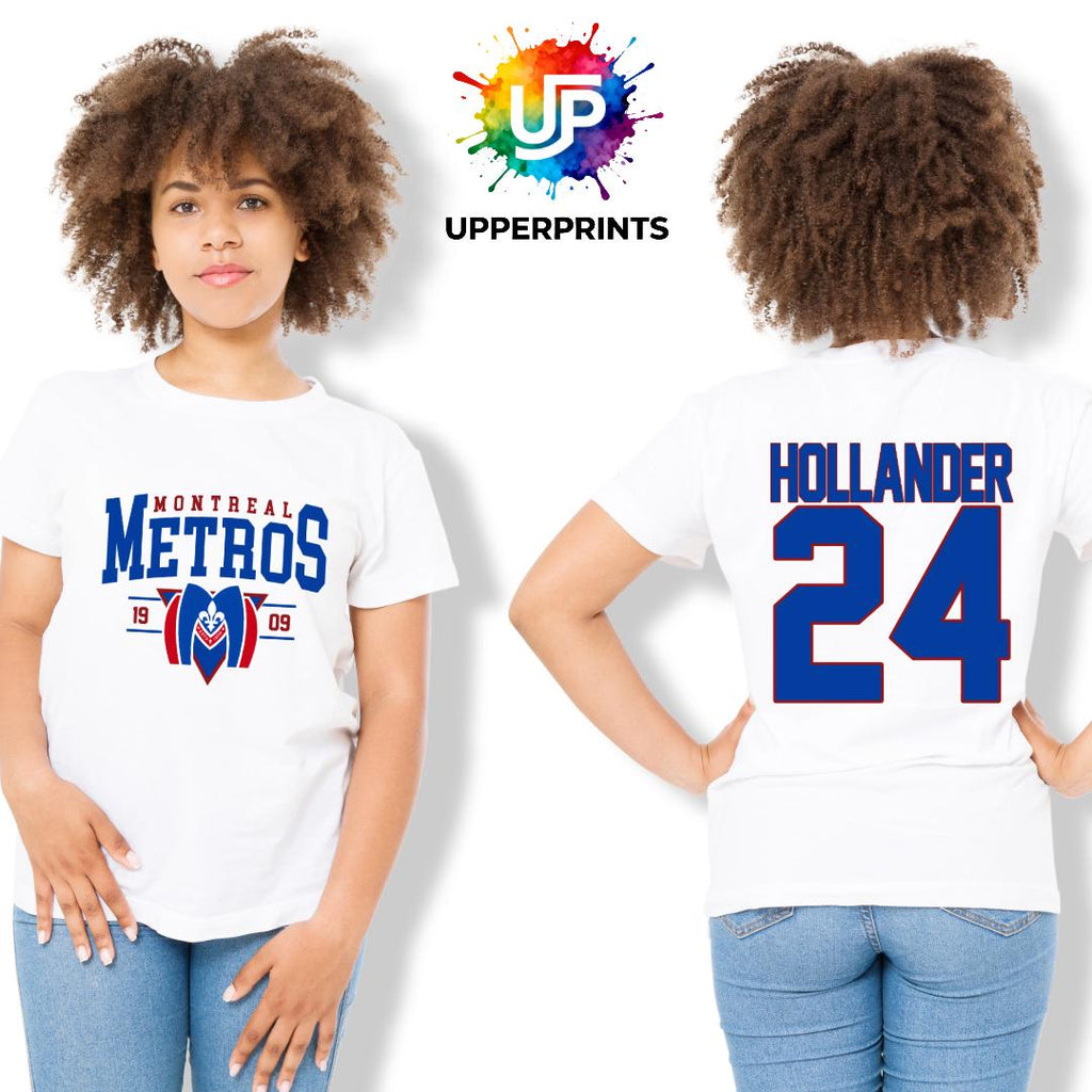 Hollander 24 T-Shirt | Montreal Metros Heated Rivalry Fan Shirt