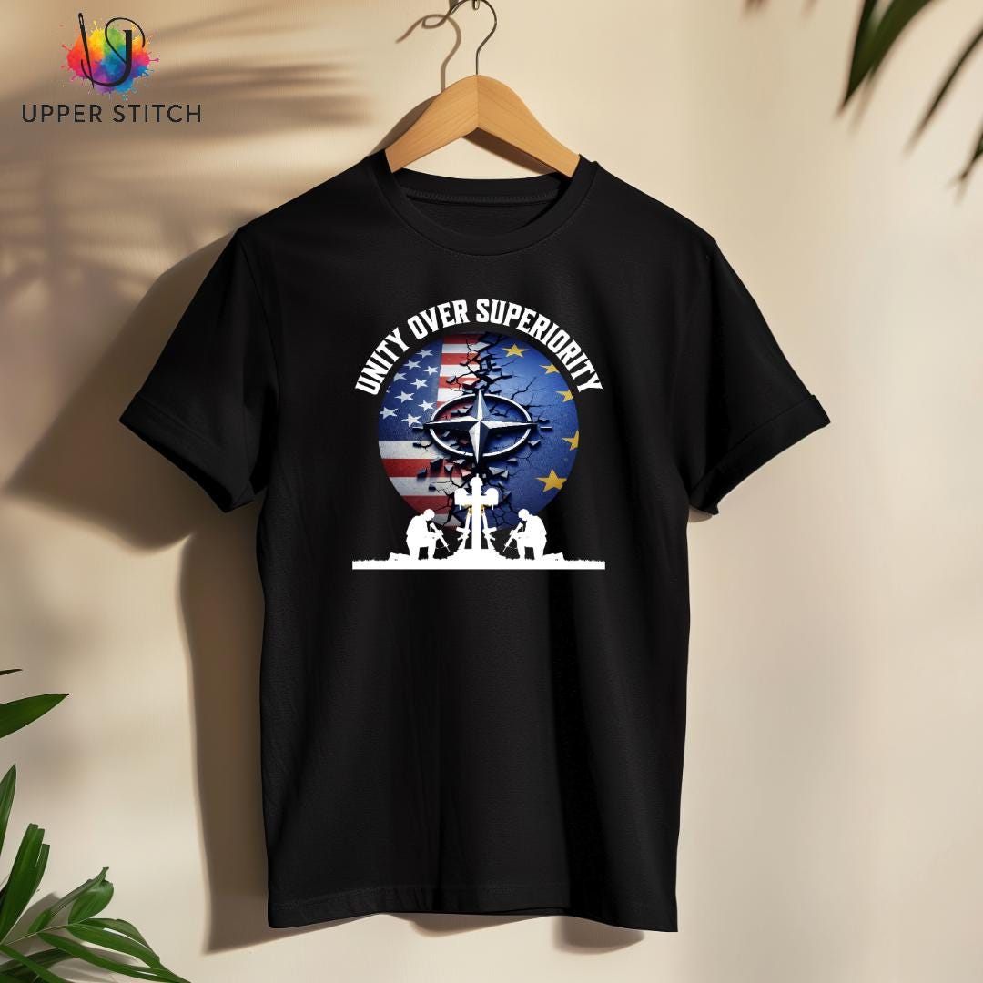 Unity Over Superiority T-Shirt | Political Statement, Inclusive Sizing