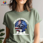 Unity Over Superiority T-Shirt | Political Statement, Inclusive Sizing